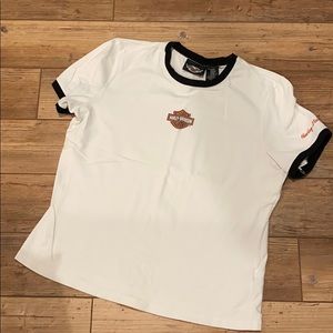 HD ladies T-shirt, white, sz large